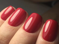 Bagheera Nails Гель лак для ногтей красный, red-003, 10 мл #16, Елизавета С.