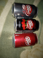 Набор газированных напитков Dr Pepper Classic, Cherry, Zero, 3 банки по 330 мл #8, Елена М.
