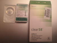 Контактные линзы ClearLab Clear 58 Ежемесячные, -05,00 / 14.0 / 8.3, 6 шт. #9, Наталья