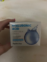 FARMSTAY СУПЕР Увлажняющий Крем для Лица с Гиалуроновой Кислотой / 100мл / HYALURONIC ACID SUPER AQUA CREAM #31, Дарья А.