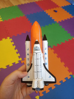 Детский космический корабль со светом и звуком, Veld Co / Игрушечная ракета для детей / Инерционный шаттл игрушка #2, Даша Л.
