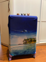 Чехол для чемоданов-10-XL-голубой, синий #64, Мария Т.