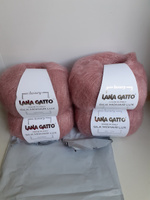 Пряжа Lana Gatto Silk Mohair Lux 2 мотка / Лана Гатто Силк Мохер Люкс 25гр/212м Цвет 14393 #34, Светлана С.