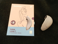 Вакуумный стимулятор клитора с вибрацией Satisfyer Vulva Lover 1 / Клиторальный стимулятор для женщин Сатисфаер / Секс игрушки для девушек 18+ #8, Марианна Б.