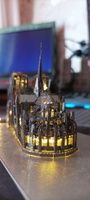 Металлический конструктор / 3D конструктор / Сборная модель 3D Metal Model Notre Dame Cathedral с подсветкой #53, Алена К.