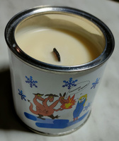 Свеча новогодняя ароматическая THE WHITE FACTORY "Зима близко" / Подарочная аромасвеча с деревянным фителем в банке, 250 мл #3, Анастасия Б.