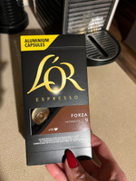 Кофе в капсулах L'OR Espresso Forza для системы Nespresso, 100 порций #8, Анастасия Б.
