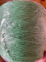 Шпагат полипропиленовый зеленый 1000 текс, 600 м, 2,5 мм, 50 кгс #8, Валентина