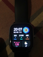 Гидрогелевая защитная пленка (Глянец) для смарт часов Amazfit GTS 4 Mini/бронепленка амазфит ГТС 4 мини #89, Евгений К.