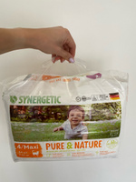 Детские подгузники-трусики SYNERGETIC Pure&Nature размер 4 / MAXI (7-12 кг) дышащие, ультратонкие, 44шт. #3, Елизавета Б.