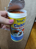 Корм Tetra Cichlid Colour Pellets Mini 500 мл (шарики мелкие) для небольших цихлид, усиливает яркость окраски #41, Галина