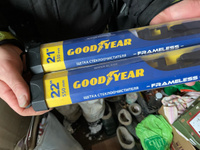 2 Щетки стеклоочистителя в комплекте 550 530 мм, Дворники для автомобиля GOODYEAR для GAZ Gazelle Next, LAND ROVER Discovery III-IV #12, Мария Кюршина