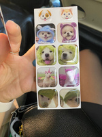 3д стикеры парные собаки 3D наклейки на телефон и чехол #56, Эвелина Н.