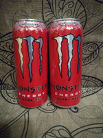 Энергетик Monster Energy Ultra Red 2шт по 500мл из Европы #60, Мария Ф.