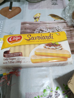 Печенье Савоярди Elledi Gastone Lago , бисквитное , дамские пальчики , италия #2, Юлия Т.