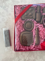 Шоколадный набор iChoco "Косметичка" одноцветный, бельгийский молочный шоколад, 250 гр. #8, Евгения М.