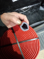 Теплоизоляция для труб диаметром 20 мм K-FLEX PE COMPACT в красной оболочке 22/6 бухта 10м #2, Алексей И.