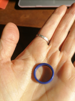 Кольцо керамика 4 мм Керамическое кольцо Синий 16 #41, Инна В.