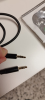 AUX кабель в машину GCR 1 метр Jack 3.5 mm аудио кабель 3.5 мм Stereo черно-белый провод аукс для колонок наушников JBL Sony SVEN AKG Sennheiser #30, Александр К.