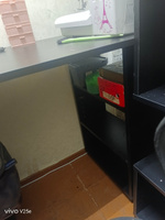 Письменный стол, компьютерный стол с полками Bench 900 Черный, 90*49,8 см. #5, Оксана К.
