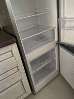 Холодильник NORDFROST NRB 122 S двухкамерный, 275 л, 166 см высота, серебристый #6, Алёна Н.