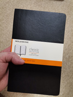 Блокнот в линейку Moleskine CLASSIC SOFT EXPENDED QP616EXP 13х21см, 400 стр. мягкая обложка, черный #4, Дмитрий Б.