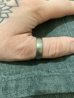 Кольцо Spikes из титана, ширина 6 мм #6, Артём Загороднев