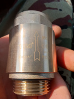 Обратный клапан с металлическим штоком с уплотнительным кольцом для скважинного насоса 1" внутренняя - наружная, TIM арт. JH-1012A #8, Евгений Г.