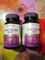 Альфа липоевая кислота 120 таблеток 60 + 60 alpha lipoic acid NUTRAWAY #51, Елена Г.