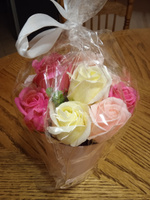 Букет из мыла, мыльных роз, подарок маме, цветы на 8 марта #66, Сахалкина Алла