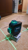 Лазерный уровень (лазерный нивелир) Rokodil Ray Pro 3D, зеленый луч, 12 линий на 360 градусов #1, Дмитрий М.