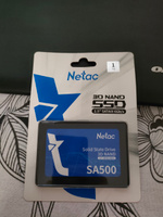 Netac 1 ТБ Внутренний SSD-диск NT01SA500-1T0-S3X (NT01SA500-1T0-S3X) #1, Андрей Л.