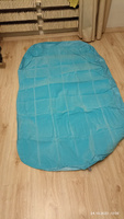 Матрас надувной детский односпальный, кровать для путешествий и отдыха, размер 157х88х18 см #3, Катя П.