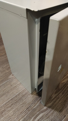 Щит/шкаф уличный металлический герметичный с панелью ЩМП 00 IP54 ...