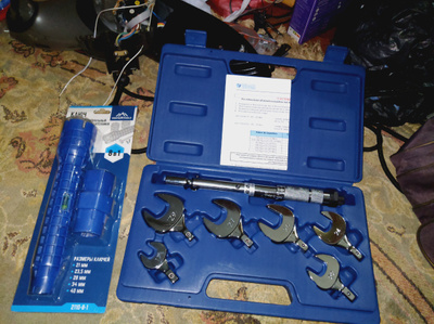 Набор динамометрических гаечных ключей для кондиционеров - купить по ...