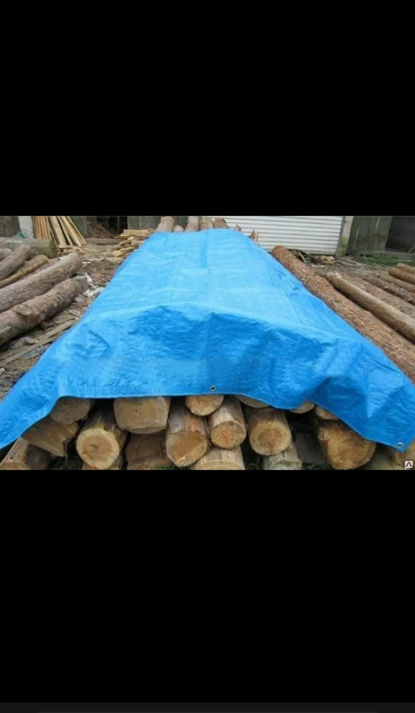 Тент универсальный защитный Zolder 345098 3х4м плотность 65 г/м2 ...