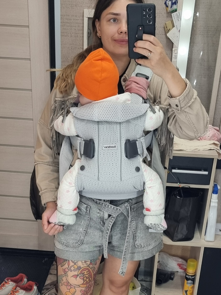 Слинг-эргорюкзак BabyBjorn One Air 3D Mesh для переноски ребенка с ...