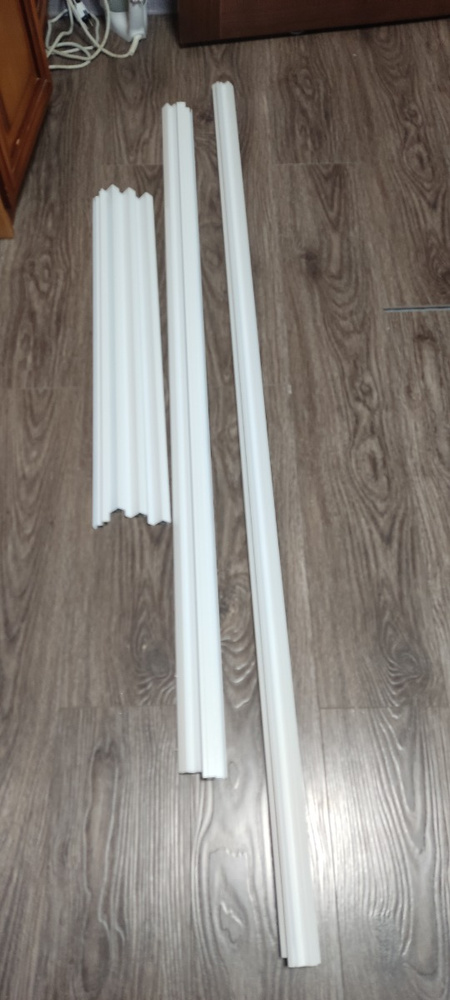 Профиль для внутренней вставной москитной сетки VSN рамный алюминиевый ...