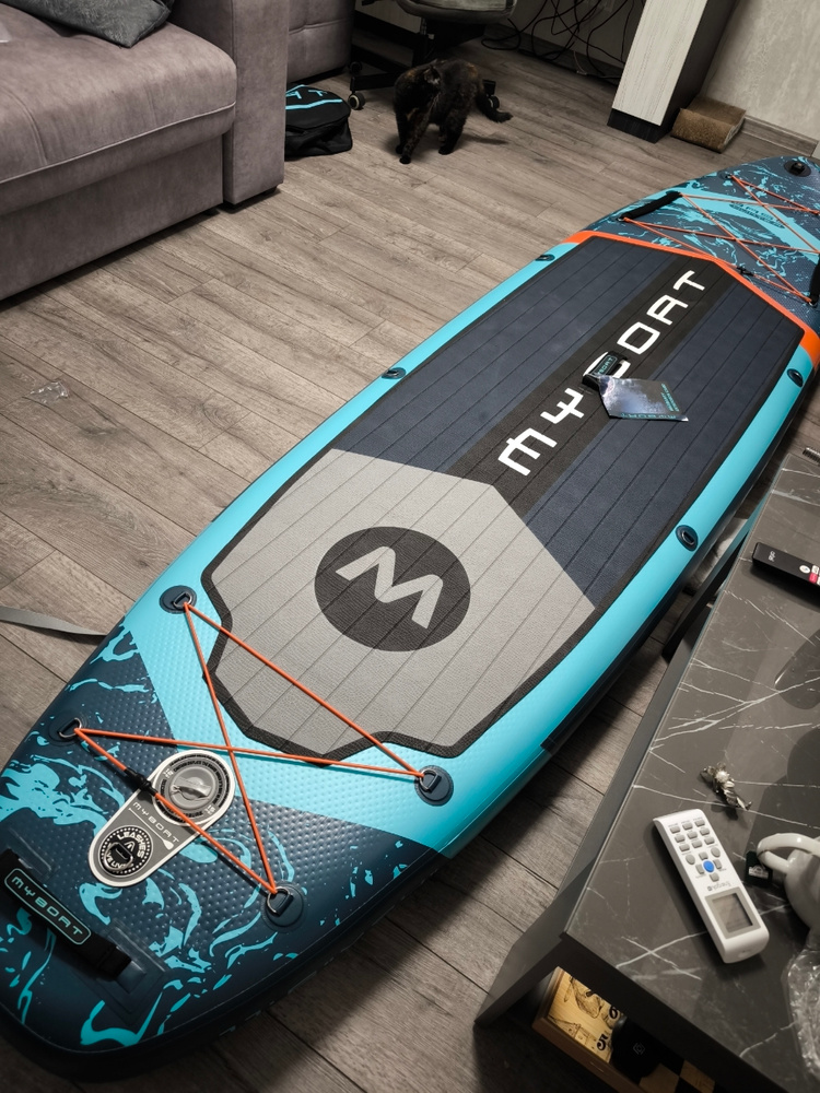 SUP board MyBoat двухслойный сапборд с сиденьем, крепление для удочки ...