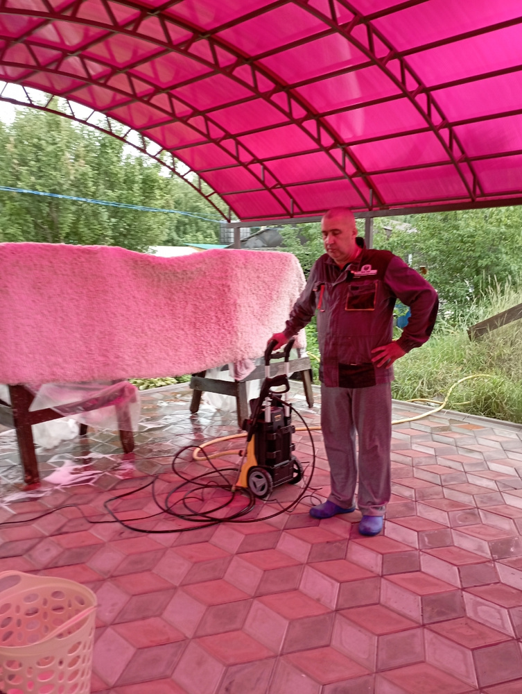 Моечная машина высокого давления Denzel R-180 2200 Вт, 180 бар, 380 л/ч ...