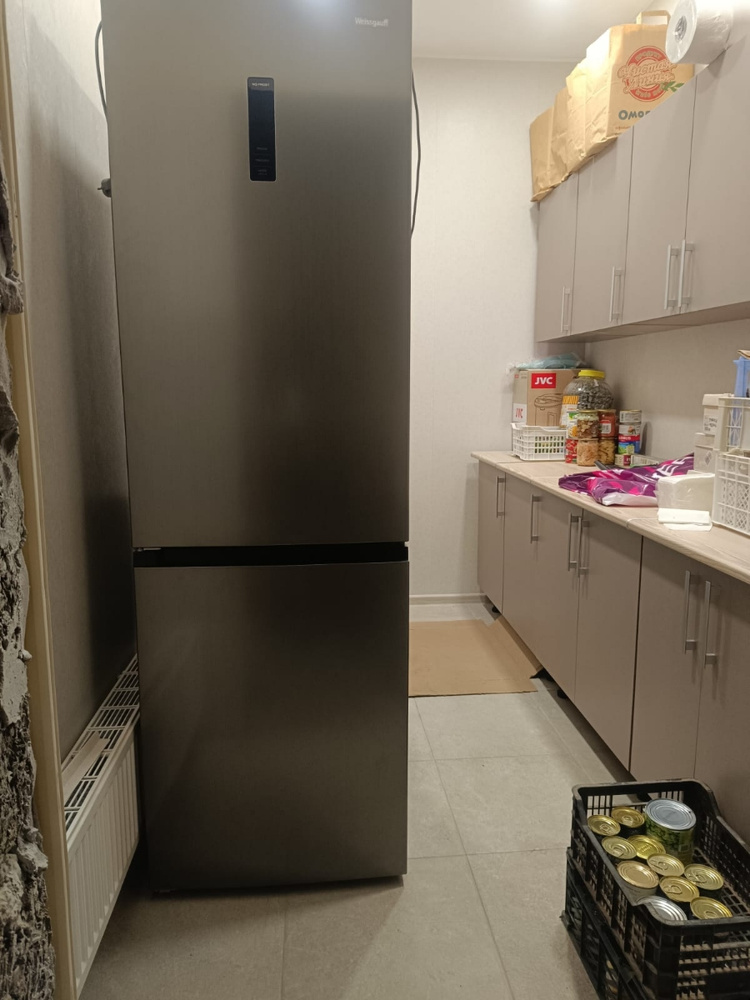 Weissgauff Холодильник Двухкамерный, Двухдверный, шириной 60 см WRK ...