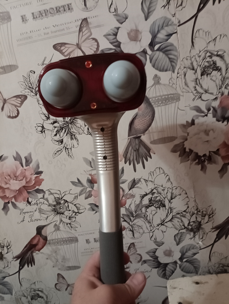 Электрический массажер для шеи, плеч, спины, рук и ног медицинский AND ...