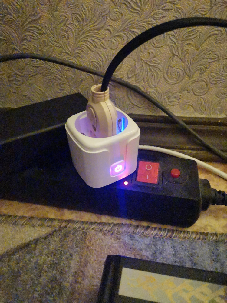 Умная беспроводная Wi-Fi розетка, голосовое управление Алиса, таймер ...