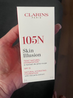 Clarins Skin Illusion Увлажняющий тональный крем с легким покрытием SPF 15, 105 nude, 30 мл #46, Екатерина Т.