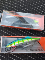 Виб на судака EcoPro Kuda 95 мм 25 гр 099 Neon Shad #25, Андрей 