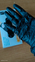 Нитриловые перчатки - Wally plastic, 100 шт., (50 пар), одноразовые, неопудренные, текстурированные - Цвет: Черный; Размер L #37, Татьяна Д.