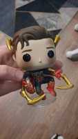 Фигурка Funko POP! Bobble Marvel Avengers Endgame Iron Spider Unmasked (Exc)/ Фанко ПОП по мотивам вселенной Марвел, Человек-Паук без маски #29, Евгений Г.