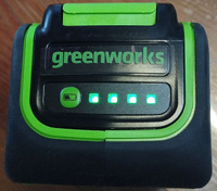 Аккумулятор Greenworks Арт. 2951607, 40V, 8 Ач #37, Александр Ц.