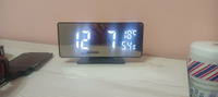 Часы настольные электронные на батарейках с будильником для интерьера комнаты школы работы для дома #1, Николай К.