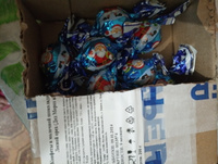Конфеты шоколадные Дед мороз синий с начинкой Лесной орех 200 гр в коробке #8, Дмитрий А.